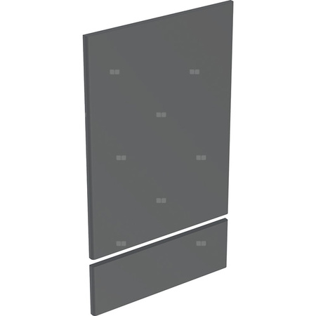 Zestaw drzwi (2 szt.) do szafki z lustrem GEBERIT, kol. biały wysoki połysk szer.600 mm