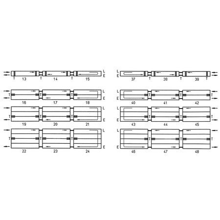 Kermi konwektor KNN22 70x122x4800 RAL9016, 6 bar, bez osłony, podł. 14