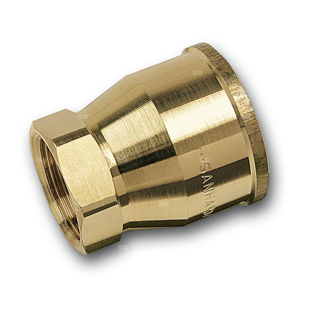 Mufa SANHA PURAFIT redukcja, brąz, 1 1/2'' x 1 1/4'' (GW)