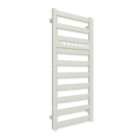 Grzejnik drabinkowy TERMA VIVO, podłączenie Z8, wym. 1150 x 500 mm, kolor biało-szary RAL9002 (farba), moc 433W