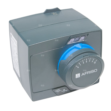 Siłownik elektryczny proporcjonalny, 24 V AC/DC, 60/120 s, 6 Nm AFRISO ARM 992 ProClick
