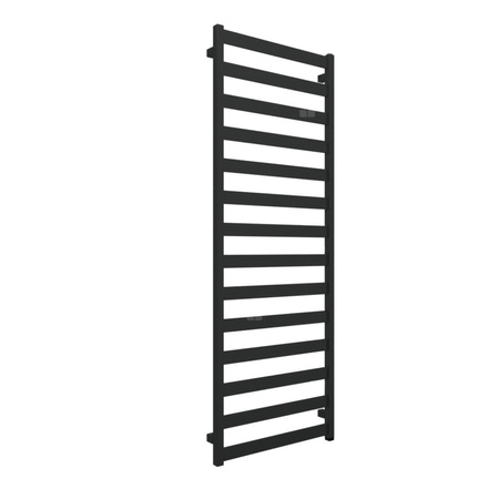 Grzejnik elektryczny TERMA VIVO ONE 1630 x 600 mm, kolor czarny jak kruk soft, moc 800 W, podłączenie E8, kabel prosty z wtyczką czarny