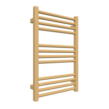 Grzejnik drabinkowy TERMA FIONA, podłączenie SX, wym. 660 x 430 mm, kolor żółty piaskowy RAL1002, moc 255W