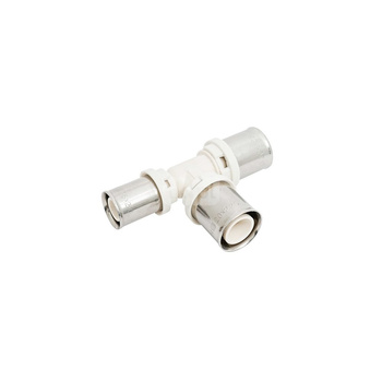 Trójnik QIK Zaprasowywany redukcja PPSU 32 mm x 26 mm x 26 mm (złącze zaprasowywane)