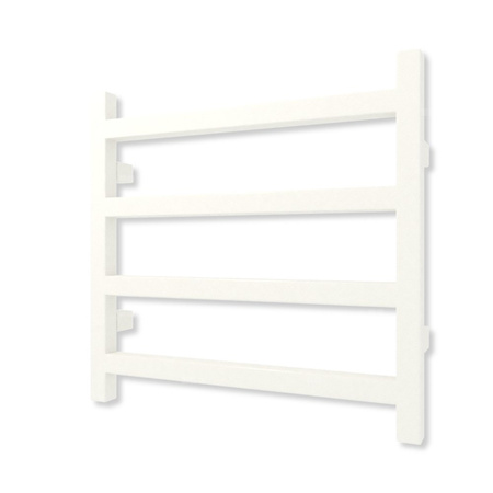 Grzejnik drabinkowy TERMA SIMPLE, podłączenie O1, wym. 480 x 500 mm, kolor biały drogowy RAL9016 (farba), moc 173W