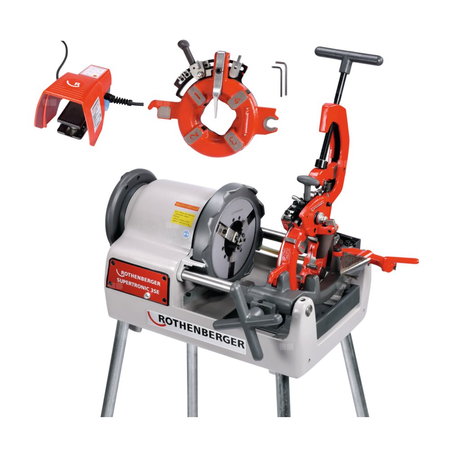 Maszyna do cięcia gwintów SUPERTRONIC 3 SE, BSPT R, 230 V