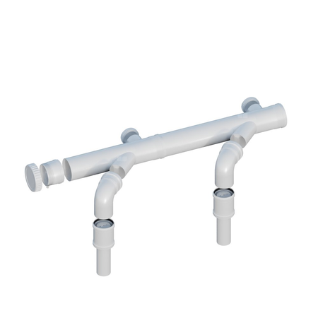 System kaskadowy PP - pakiet na 2 kotły DN110/80mm