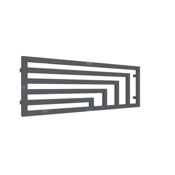 Grzejnik drabinkowy TERMA ANGUS H, podłączenie YL, wym. 440 x 1300 mm, kolor szary grafitowy RAL7024, moc 538W