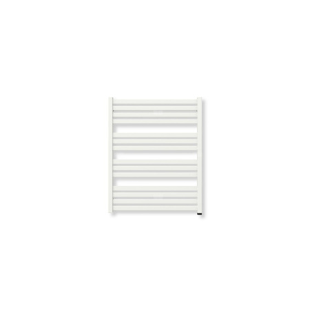 Grzejnik elektryczny TERMA MARLIN ONE 780 x 630 mm, kolor biały soft, moc 400 W, podłączenie E8, kabel prosty bez wtyczki czarny