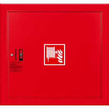 Hydrant DN 25 FIT wnękowy, wąż 20 m, zamek patent, RAL 3000