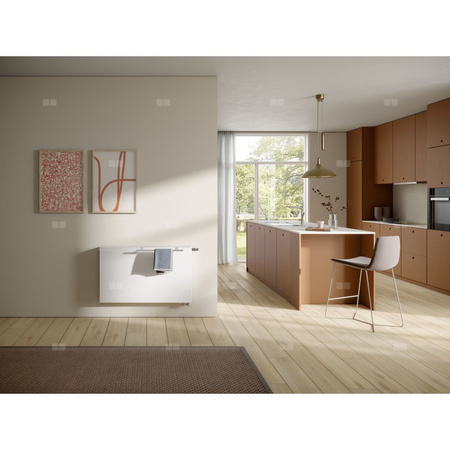 Grzejnik płytowy typ 22 KERMI Line-V wym. 205 x 905 mm, kolor biały, moc 591 W