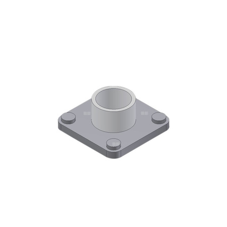 Zestaw kołnierzy do lutowania 35 mm stal