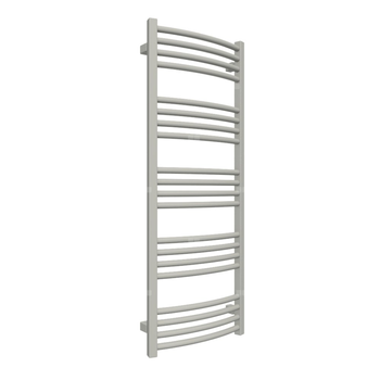 Grzejnik drabinkowy TERMA LENA, podłączenie SX, wym. 1140 x 436 mm, kolor srebrny połysk