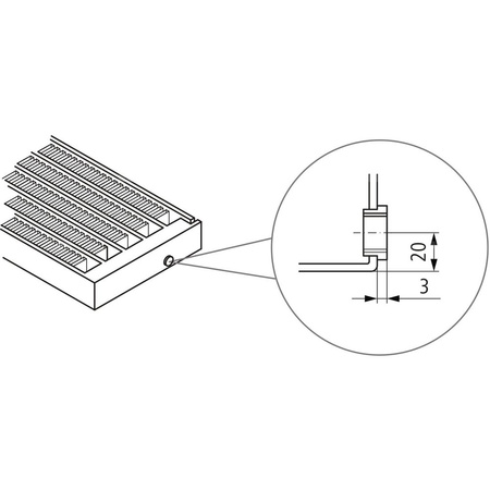 Kermi konwektor KNN21 70x72x4600 RAL9016, 6 bar, bez osłony, podł. 14