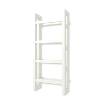 Grzejnik drabinkowy TERMA STAND, podłączenie PX, wym. 920 x 400 mm, kolor biały soft (farba), moc 434W