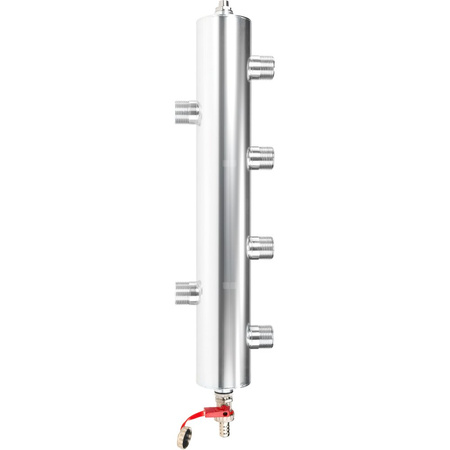 Rozdzielacz do instalacji c.o. AFRISO BLH 860 GZ 1'', 2-obieg. GZ 3/4'', max. 70 kW