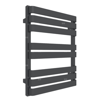 Grzejnik drabinkowy TERMA WARP T, podłączenie ZX, wym. 655 x 500 mm, kolor czarny pieprz, moc 325W