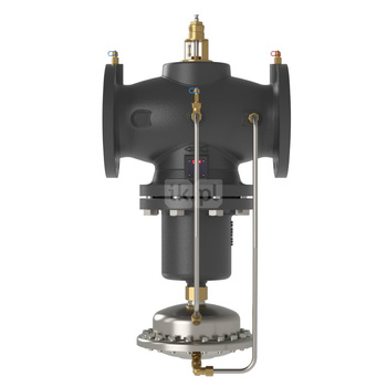 Zawór regulacyjny DANFOSS Żeliwo PN 16, pol. Kołnierz DN 125, natężenie przepływu 36 … 90m3/h od -10'C do 120'C, niezależny od ciśnienia