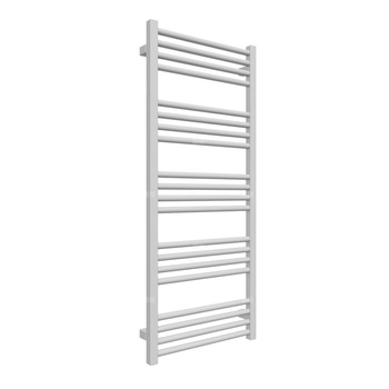 Grzejnik drabinkowy TERMA FIONA, podłączenie ZX, wym. 1140 x 480 mm, kolor srebrny metalik, moc 471W