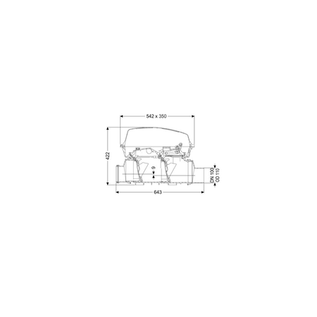 Zawór zwrotny Staufix SWA DN100