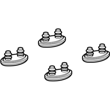 Zestaw podkładek wyrównujących do deski sedesowej, do Geberit AquaClean 4000: Manhattan