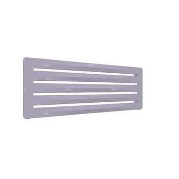 Grzejnik drabinkowy TERMA Aero H, podłączenie YP, wym. 410 x 1200 mm, kolor jagodowy, moc 480W