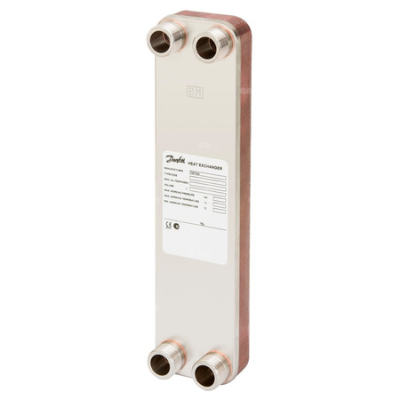 Wymiennik ciepla 1-stopniowy XB05M XB05M-1-16 PN25 G3/4, plyt: 16