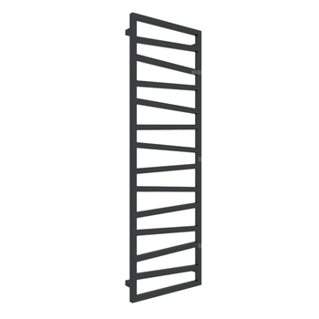 Grzejnik drabinkowy TERMA ZIGZAG, podłączenie SX, wym. 1545 x 500 mm, kolor nowy czarny krokodyl, moc 581W