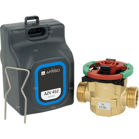 2-drogowy zawór strefowy AZV 452, DN15, G3/4", Kvs 10, 230 V AC, NO