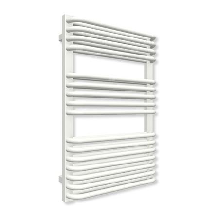 Grzejnik drabinkowy TERMA TYTUS, podłączenie Z1, wym. 820 x 540 mm, kolor biała ściana (farba), moc 645W