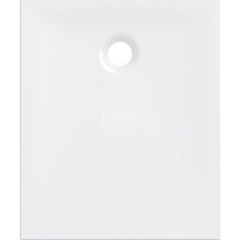 Brodzik prostokątny Geberit Nemea: 90x75x3.5cm, Biały / Błyszczący