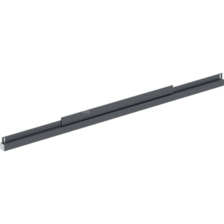 Dolna listwa oświetleniowa Geberit Option Plus do podświetlanego lustra: B=60cm, Czarny mat