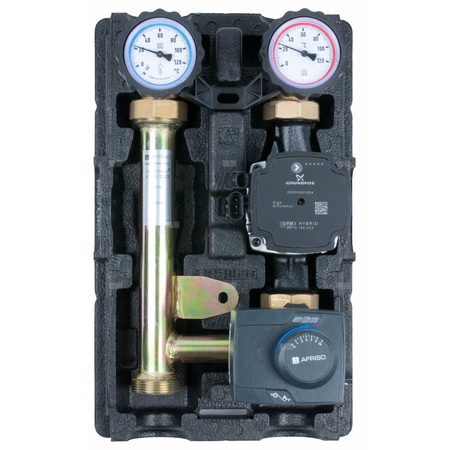 Grupa pompowa PrimoTherm K 180-2 DN25 GP 3-WM-SM, pompa UPM3 Hybrid, zawór mieszający ARV Kvs12, siłownik ARM 343 ProClick