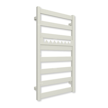 Grzejnik drabinkowy TERMA VIVO, podłączenie SX, wym. 910 x 500 mm, kolor biało-szary RAL9002 (farba), moc 350W