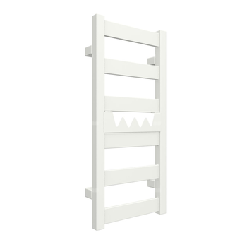 Grzejnik drabinkowy TERMA VIVO, podłączenie ZX, wym. 670 x 300 mm, kolor białe złoto, moc 185W