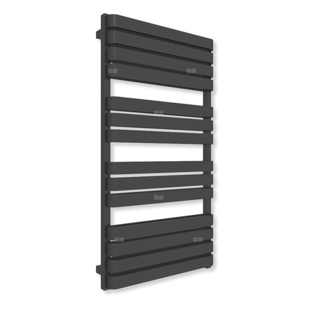 Grzejnik drabinkowy TERMA WARP T BOLD ONE, podłączenie S8, wym. 1110 x 600 mm, kolor heban (farba), moc 924W