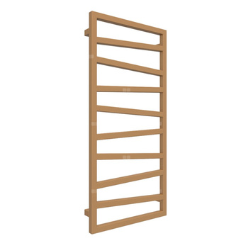 Grzejnik drabinkowy TERMA ZIGZAG, podłączenie Z8, wym. 1070 x 500 mm, kolor Cu, moc 406W