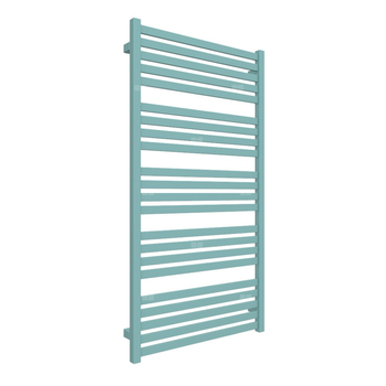 Grzejnik drabinkowy TERMA MARLIN, podłączenie SX, wym. 1185 x 630 mm, kolor turkusowy pastelowy RAL6034