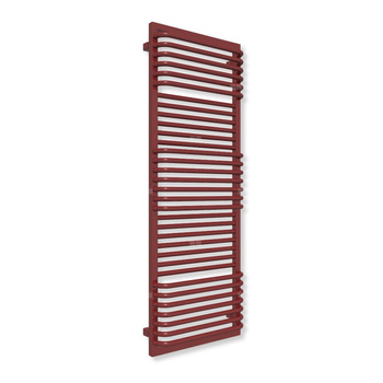 Grzejnik drabinkowy TERMA POC 2, podłączenie SX, wym. 1400 x 500 mm, kolor czerwony burgundzki RAL3011 (farba), moc 844W