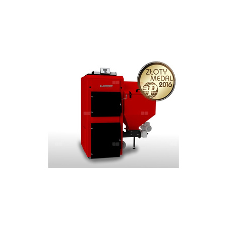 Kocioł EKO-KWP V+ 17 kW sterowany elektron., podajnik z prawej strony