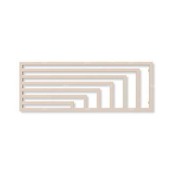 Grzejnik elektryczny TERMA ANGUS H 600 x 1620 mm, kolor jasna kość słoniowa RAL1015, moc 800 W, podłączenie E7, kabel spiralny z wtyczką srebrzysty