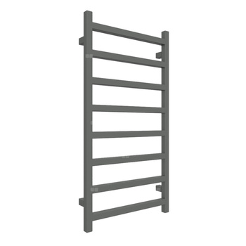 Grzejnik drabinkowy TERMA SIMPLE, podłączenie SX, wym. 960 x 500 mm, kolor błyszcząca szarość, moc 351W