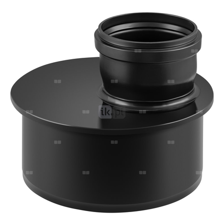 Złącze wielostopniowe MAGNAPLAST KGR redukcja, PVC-U (czarny), DN 315 x DN 200 (ww x wz), do kanalizacji