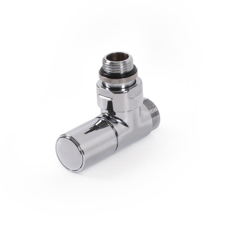 Zawór regulacyjny kątowy CYLINDER, GZ 1/2"-GZ 24-19, Chrom, ( V30110B)