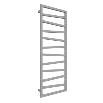 Grzejnik drabinkowy TERMA ZIGZAG, podłączenie SX, wym. 1310 x 500 mm, kolor szary sygnałowy RAL7004, moc 490W