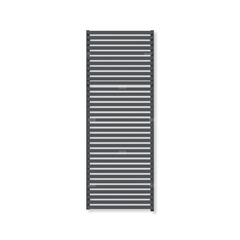 Grzejnik drabinkowy TERMA CITY ONE, podłączenie S8, wym. 1590 x 600 mm, kolor metaliczna czerń (farba), moc 1055W