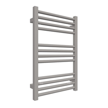 Grzejnik drabinkowy TERMA FIONA, podłączenie SX, wym. 660 x 430 mm, kolor błyszczący żwir, moc 255W