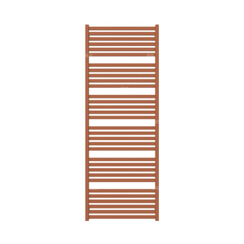 Grzejnik drabinkowy TERMA MARLIN, podłączenie ZX, wym. 1680 x 630 mm, kolor jasna Cu (farba), moc 957W