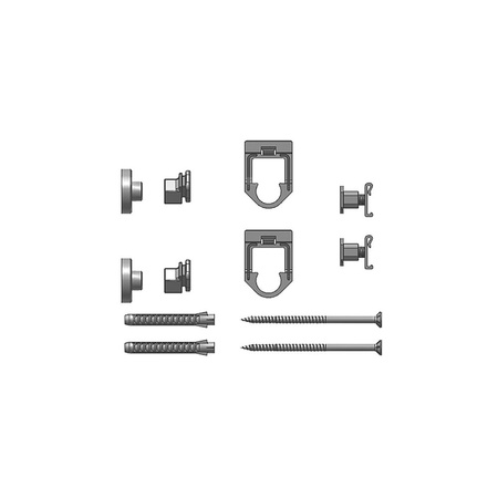 Zestaw mocowań Kermi Fertighausbefestigung 2er Set WA 30 mm, Typ 11 - 33