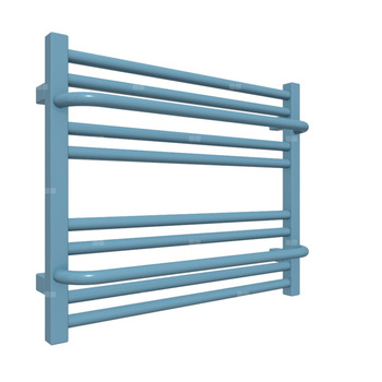 Grzejnik drabinkowy TERMA LIMA, podłączenie SX, wym. 500 x 600 mm, kolor niebieski pastelowy RAL5024, moc 282W